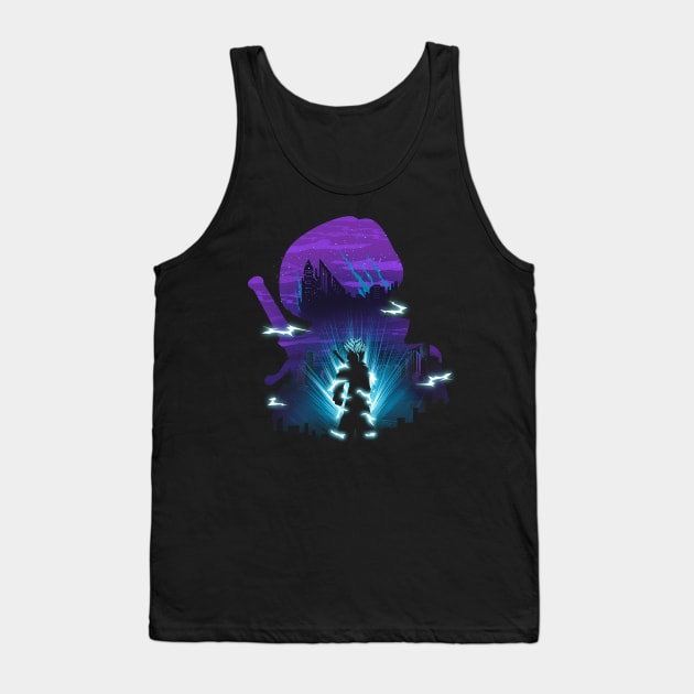 Future Skyline Tank Top by DANDINGEROZZ